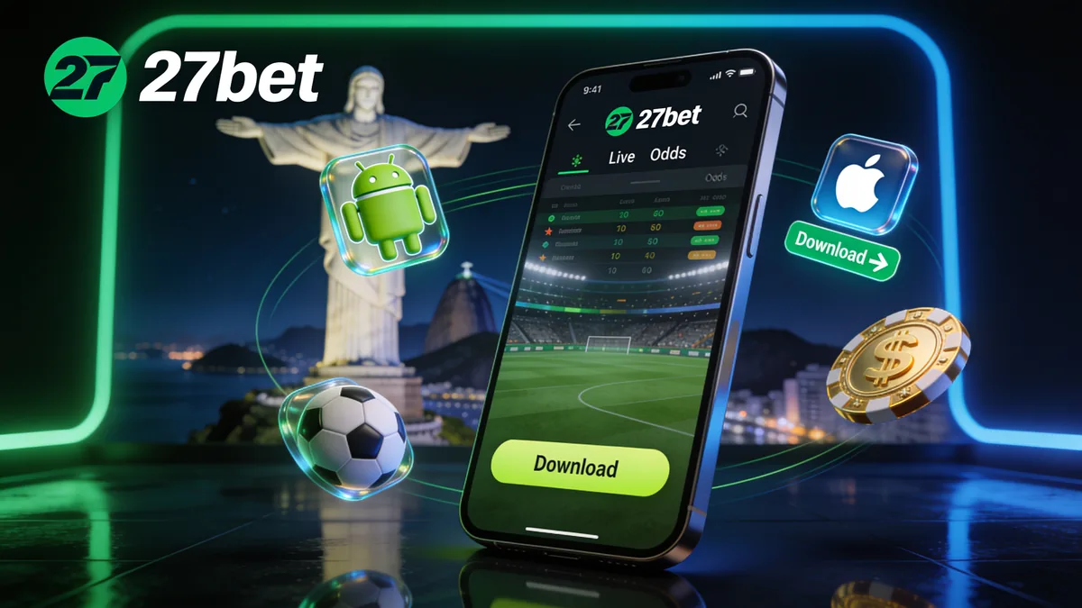 Cadastro pelo aplicativo 27bet para celular — 27bet no Brasil